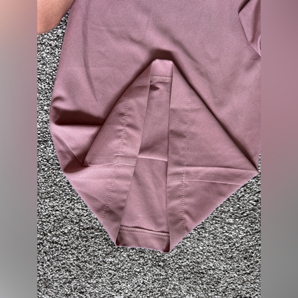 NEW Lulu’s Dusty Pink Halter Jumpsuit Wide Leg High Waist Size Small - Picture 8 of 12